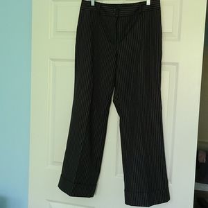 Petite Sophisticate, size 14, black w/white pinstripe